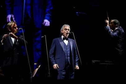 Andrea Bocelli se apresenta em Porto Alegre pela primeira vez