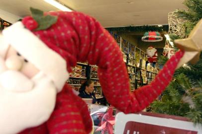 *** Vendas - Natal - Rica2 ***Comércio de Natal na Livraria Papirus. Matéria sobre movimento de vendas antes do Natal.