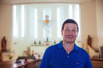  PORTO ALEGRE, RS, BRASIL, 23/12/2017 : Missa com apresentação de presumido milagre de Padre Reus. Na foto Omar Slavieiro que recebeu o suposto milagre (Omar Freitas/Agência RBS)Indexador: Omar Freitas