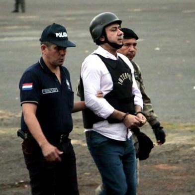  Jarvis Pavão é extraditado do Paraguai para o Brasil (Foto: SENAD/Divulgação