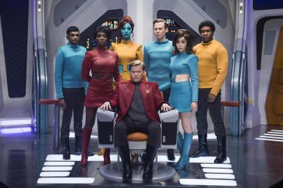 Cena do episódio U.S.S Callister, da quarta temporada da série Black Mirror