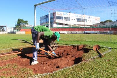 Melhorias no Estádio Vermelhão da Serra em Passo Fundo