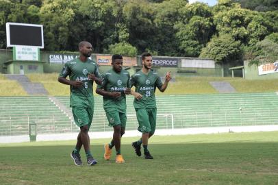  CAXIAS DO SUL, RS, BRASIL, 26/12/2017 - A equipe do Esporte Clube Juventude se reapresenta. O técnico Antônio Carlos Zago trouxe reforços para a temporada 2018. (Marcelo Casagrande/Agência RBS)