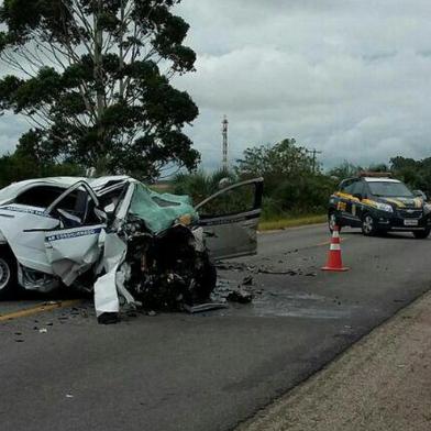  Acidente na BR 471 com sete mortos em Santa Vitória do Palmar