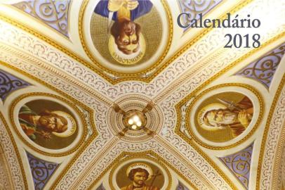 Calendário 2018 da Paróquia de Lourdes, em Caxias