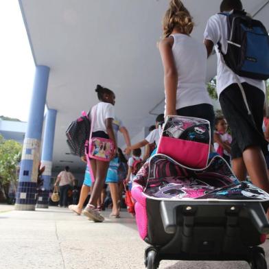  FLORIANÓPOLIS - SC - BRASIL (09/02/2015) Volta às aulas em Florianópolis. No Institudo Estadual de Educação foi dia de voltar às salas de aulasIndexador: ALVARELIO KUROSSU