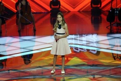 Joyce Mendes foi semifinalista na competição The Voice Kids em 2017