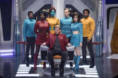 Cena do episódio U.S.S Callister, da quarta temporada da série Black Mirror