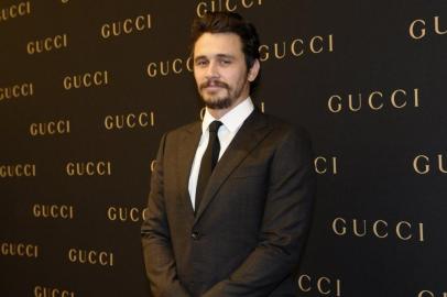 James Franco no coquetel da Gucci, em São Paulo.