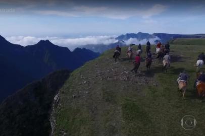 Pico do Montenegro,em São José dos Ausentes, no Mais Você