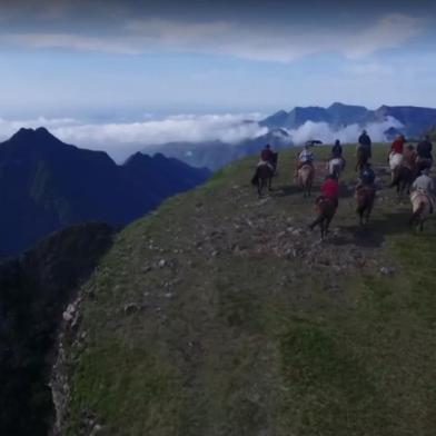 Pico do Montenegro,em São José dos Ausentes, no Mais Você