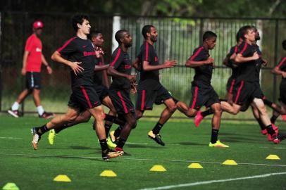  PORTO ALEGRE, RS, BRASIL, 09/01/2018 - Treino do Inter (FOTOGRAFO: ANDERSON FETTER / AGENCIA RBS)