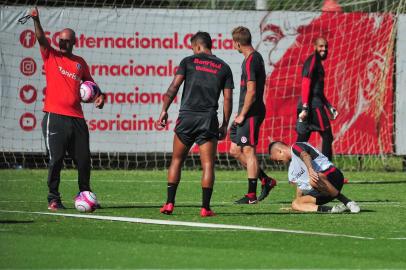  PORTO ALEGRE, RS, BRASIL, 09/01/2018 - Treino do Inter (FOTOGRAFO: ANDERSON FETTER / AGENCIA RBS)