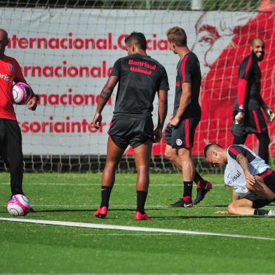  PORTO ALEGRE, RS, BRASIL, 09/01/2018 - Treino do Inter (FOTOGRAFO: ANDERSON FETTER / AGENCIA RBS)