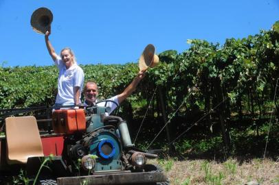  FLORES DA CUNHA, RS, BRASIL (09/01/2018) Propriedade Rural de Fernandes Muraro. Fernandes Muraro e a mulher Vania Branchini trabalham com o turismo rural.  (Roni Rigon/Pioneiro).