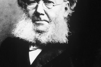 O dramaturgo e poeta norueguês Henrik Ibsen. Foto enviada pelo Norsk Folkemuseum (Museu Norueguês de História Cultural) para uso na imprensa.