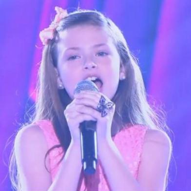  Sofia Cordeiro, de apenas 10 anos, foi a primeira candidata a se apresentar. Ela cantou My Heart Will Go On, de Céline Dion.