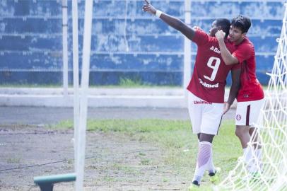 COPA SAO PAULO 2018: Internacional (RS) x Desportiva Paraense (PA)Brenner(9) do Internacional em lance durante a partida contra a Desportiva Paraense (PA), no Estadio Municipal Breno Ribeiro do Val.  (CrÃ©dito: Ricardo Marchetti/Agencia F8) Ricardo Marchetti/AgÃªncia F8Editoria: COPLocal: OSVALDO CRUZIndexador: Ricardo MarchettiSecao: COPA SÃ¿O PAULO DE JUNIORESFonte: AGENCIA F8