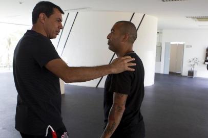    durante o treino esta tarde no CT Joaquim Grava, zona leste da cidade de Sao Paulo. O prÃ³ximo jogo da equipe serÃ¡ amanha, quarta-feira, dia 17/01, contra a Ponte Preta/Campinas, no EstÃ¡dio do Pacaembu, abertura do Campeonato Paulista 2018. Juiz: Raphael Klaus - Sao Paulo / SP - Brasil - 16/01/2018. Foto: Â© Daniel Augusto Jr. / Ag. Corinthians