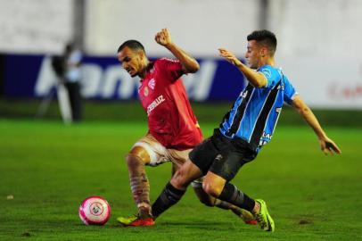  IJUÍ, RS, BRASIL, 17/01/2018 - Jogo São Luiz de Ijuí x Grêmio.Válido pela primeira rodada do Gauchão. (FOTOGRAFO: ANDRÉ ÁVILA / AGENCIA RBS)