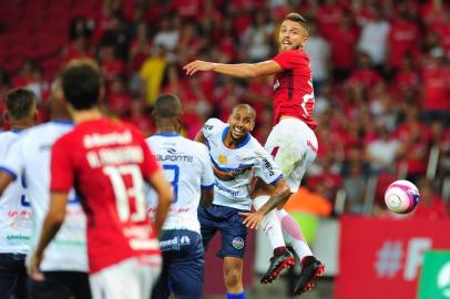  PORTO ALEGRE, RS, BRASIL, 18/01/2018 - Inter x Veranópolis. Válido pela primeira rodada do Gauchão. (FOTOGRAFO: LAURO ALVES / AGENCIA RBS)