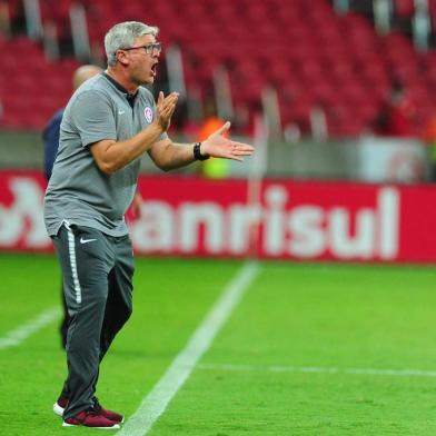 PORTO ALEGRE, RS, BRASIL, 18/01/2018 - Inter x Veranópolis. Válido pela primeira rodada do Gauchão.Na foto:Odair Hellmann (FOTOGRAFO: LAURO ALVES / AGENCIA RBS)