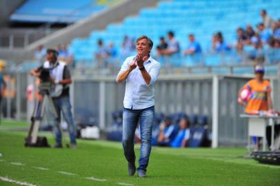  Porto Alegre, 20/01/2018 - Grêmio enfrenta Caxias na Arena pela segunda rodada do Campeonato Gaúcho.