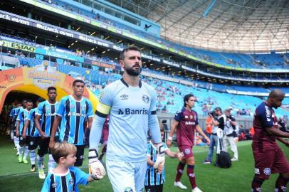  Porto Alegre, 20/01/2018 - Grêmio enfrenta Caxias na Arena pela segunda rodada do Campeonato Gaúcho.