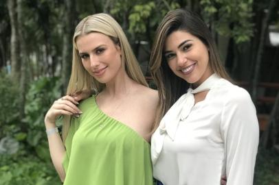 Fernanda Keulla e Vivian Amorim, repórteres do BBB