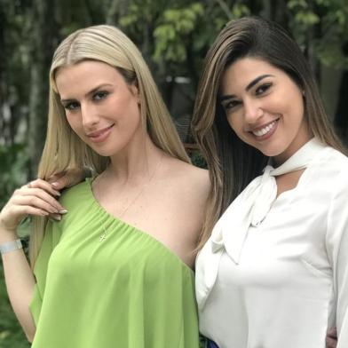 Fernanda Keulla e Vivian Amorim, repórteres do BBB