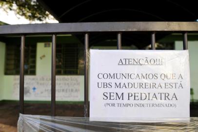  CAXIAS DO SUL, RS, BRASIL, 19/01/2018. Unidades Básicas de Saúde (UBS) de diferentes regiões de Caxias do Sul estão sem médico pediatra, por diferentes motivos. É o caso da UBS Madureira.  (Diogo Sallaberry/Agência RBS)