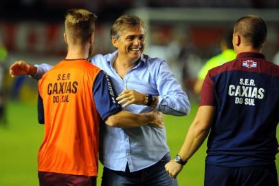  CAXIAS DO SUL, RS, BRASIL 24/01/2018SER Caxias x Internacional. Jogo válido pela terceira rodada do Campeonato Gaúcho de Futebol, disputado no estádio Centenário em Caxias do Sul. (Felipe Nyland/Agência RBS)