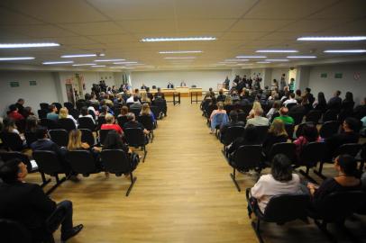  CAXIAS DO SUL, RS, BRASIL 25/01/2018NOVO FÓRUM - Aberto desde o ano passado, novo Fórum foi inaugurado oficialmente nesta quinta-feira. (Felipe Nyland/Agência RBS)