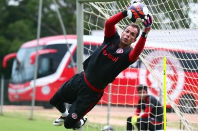 VIAMÃO, RS, BRASIL - 16-01-2017 - Inter define grupo para pré-temporada. Goleiro Marcelo Lomba. (FOTO: LAURO ALVES/AGÊNCIA RBS)