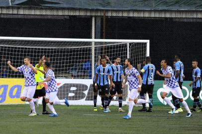  PORTO ALEGRE, RS, BRASIL, 28.01.2018. São José x Grêmio, no Estádio Passo DAreia, pelo Campeonato Gaúcho 2018.Foto: André Ávila/Agência RBS