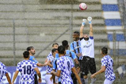  PORTO ALEGRE, RS, BRASIL, 28.01.2018. São José x Grêmio, no Estádio Passo DAreia, pelo Campeonato Gaúcho 2018.Foto: André Ávila/Agência RBS