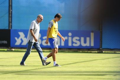 pedro geromel, grêmio, treino