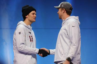 tom brady, nick foles, super bowl, nfl