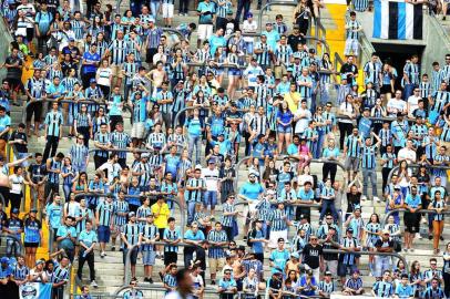  PORTO ALEGRE, RS, BRASIL, 20-11-2016. Grêmio enfrenta o América pelo Brasileirão na Arena. (LAURO ALVES/AGÊNCIA RBS)