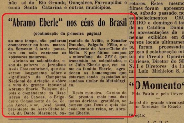 Acervo Centro de Memória da Câmara de Vereadores de Caxias do Sul / reprodução