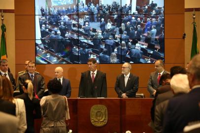  PORTOALEGRE-RS-BR 01.02.2018Carlos Eduardo Zietlow Duro, empossado o próximo presidente do Tribunal de Justiça do Rio Grande do Sul (TJ-RS). FOTÓGRAFO: TADEU VILANI AGÊNCIA RBS