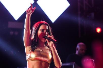  FLORIANÓPOLIS, SC, BRASIL - 03/01/2018Show da Anitta no P12