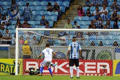  PORTO ALEGRE, RS, BRASIL,  03/02/2018 -Gauchão: Grêmio x Cruzeiro - RS. Jogo váido pela 5º rodada do campeonato. (FOTOGRAFO: ANDRÉ ÁVILA / AGENCIA RBS)