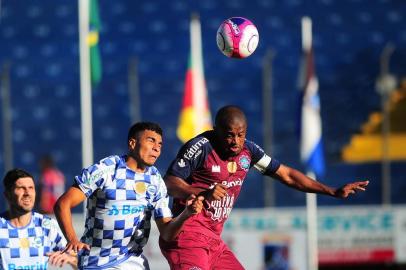  CAXIAS DO SUL, RS, BRASIL, 04/02/2018. Caxias x São José-PoA, jogo válido pela quarta rodada do Campeonato Gaúcho (Gauchão 2018), e realizado no estádio Centenário. (Porthus Junior/Agência RBS)