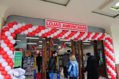  CAXIAS DO SUL, RS, BRASIL (17/06/2016) Lojas Americanas inaugura unidade no prédio do Recreio da Juventude. (Roni Rigon/Pioneiro)