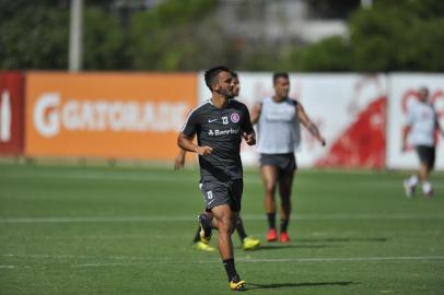  PORTO ALEGRE, RS, BRASIL, 05/02/2018 - Treino do Inter, que ocorre na tarde desta segunda feira. (FOTOGRAFO: ANSELMO CUNHA / AGENCIA RBS)