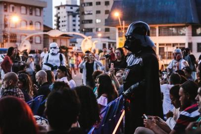 Star Wars na Estação Férrea, encerramento do Cinema de Verão