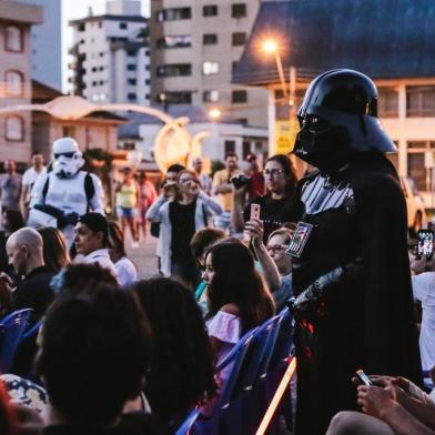 Star Wars na Estação Férrea, encerramento do Cinema de Verão