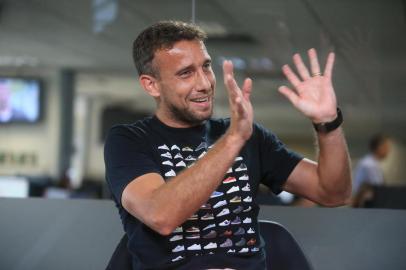  PORTO ALEGRE, RS, BRASIL - 2018.02.06 - Ex jogador do Internacional, Rafael Porcellis, em entrevista para GaúchaZH. (Foto: ANDRÉ ÁVILA/ Agência RBS)