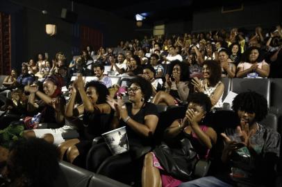  PORTO ALEGRE, RS, BRASIL - 15/02/2018 - Sessão especial do filme Pantera Negra exclusiva para o público negro. FOTO: ANSELMO CUNHA/ESPECIAL